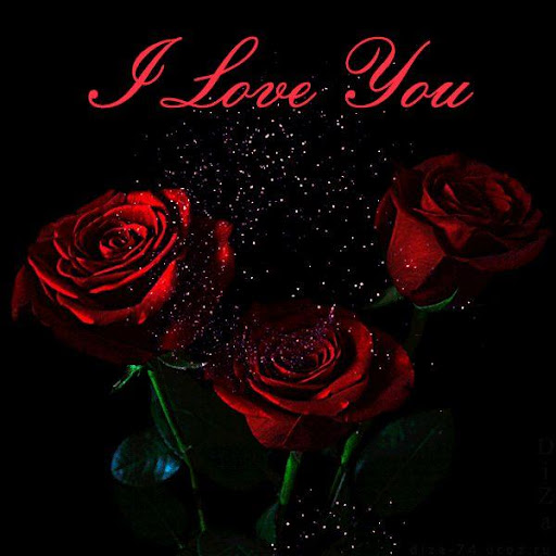 Romantic images, Roses and flowers, I love you GIF