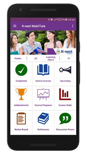 Android application K-nest MobiTute screenshort