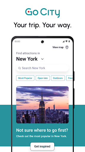 Android application Go City: Travel Plan & Tickets screenshort