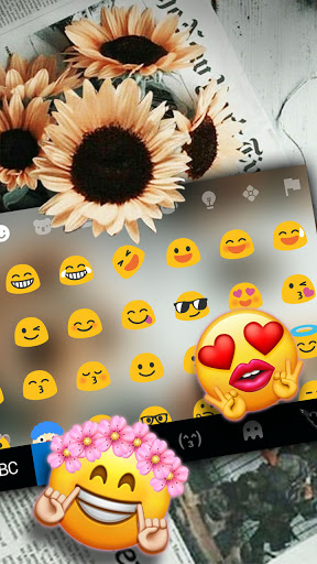 Retro Sunflower Theme Screen 3