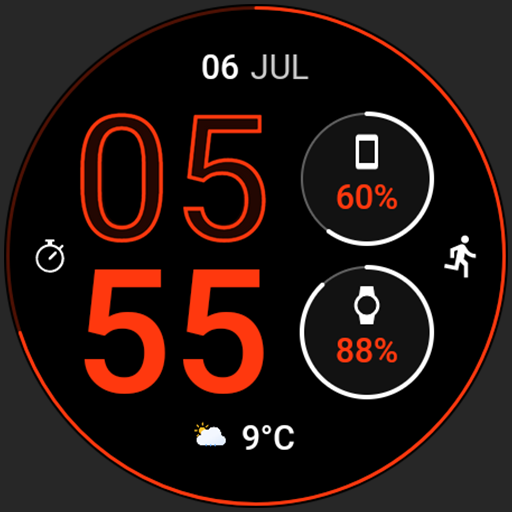 Edge Watch face Logo