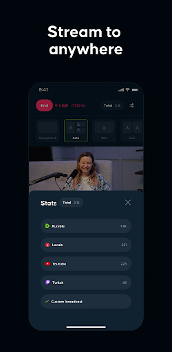 Android application Rumble Studio screenshort