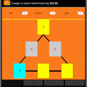 Triangle 3g Word Puzzle