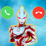 Cover Image of Herunterladen Ultraman Zero fake Call Prank  APK