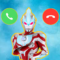 Ultraman Zero fake Call Simulator-Prank Call-