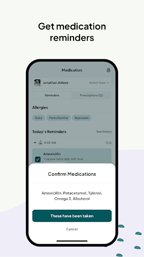 CareMobi — Caregiver App Screen 3