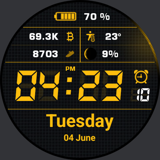 Simple Watch AKM Wear OS Logo