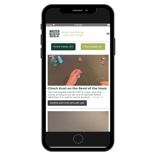Android application Knot Kneedle® screenshort