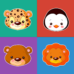 Animals memory game for kids: imaxe da icona