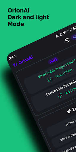 Android application Artificial Intelligence screenshort