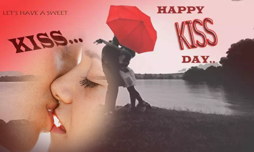 Kiss Day Photo Frame Screenshot 1 - AppWisp.com