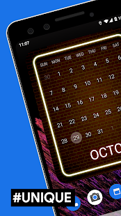 Month: виджет календаря Screenshot