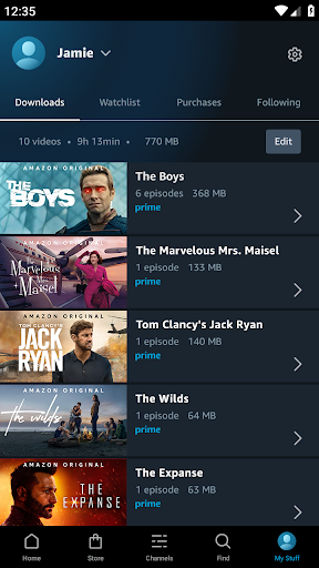 Amazon Prime Video  APK screenshots 5