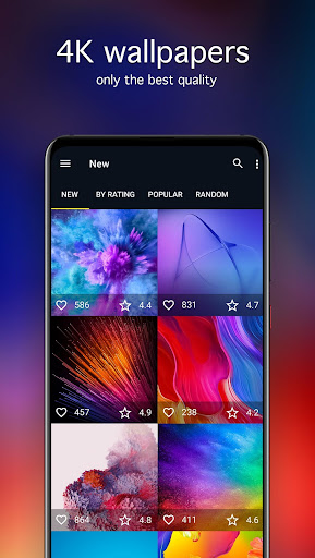 Android application Wallpapers for Xiaomi (MIUI) screenshort