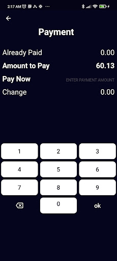 Foodpoint Restaurant POS Screen 3