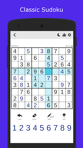 Android application Sudoku - Classic Puzzle Sudoku screenshort