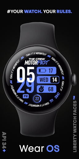 MOTORFEST Digital Watch Face