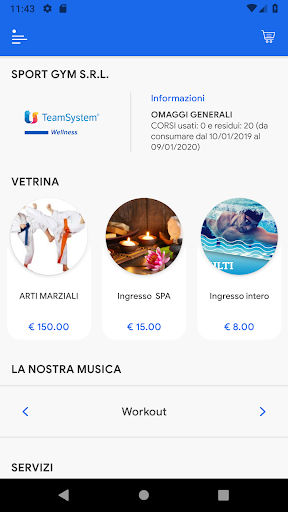 Android application WellTeam screenshort