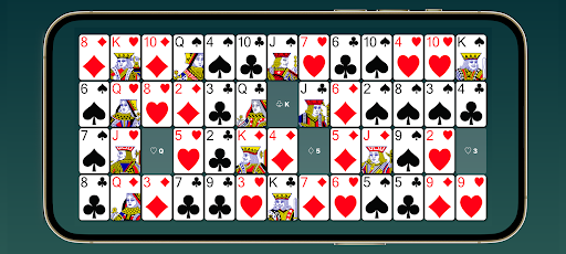 Android application Montana (Gaps) Solitaire screenshort