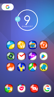 Sweetbo - Schermata del pacchetto di icone