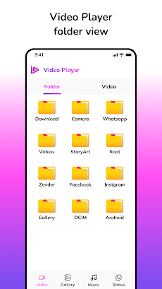 Video Player - HD Media Playerのおすすめ画像1