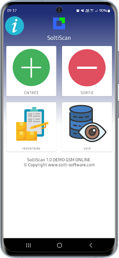 Android application SoltiScan Online screenshort