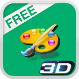 Painting Game For Kids 3D icon