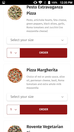Rovente Pizzeria Screen 3