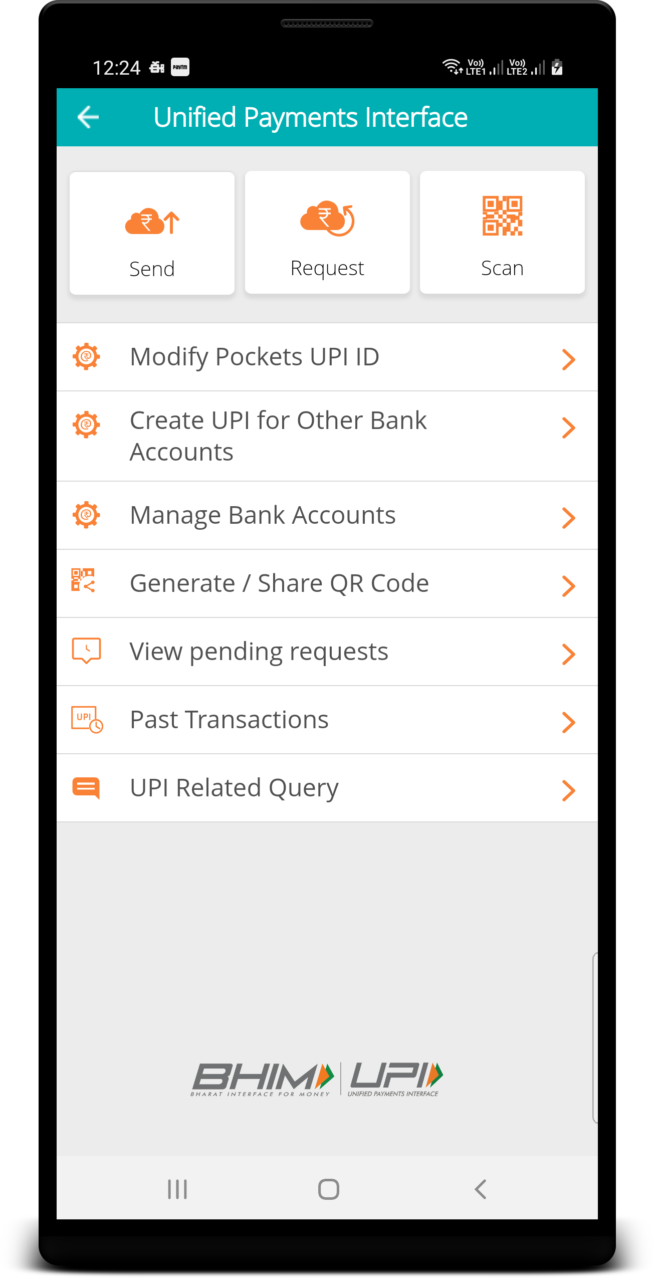Android application Pockets- Bill Payment, Recharge, UPI on wallet screenshort
