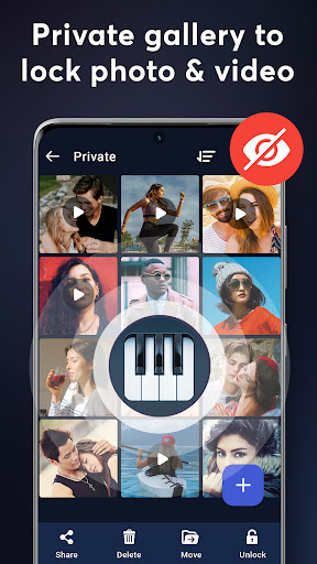 Hide Apps & Photos-Piano Vault Screen 2