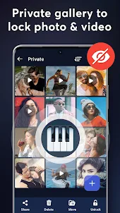 Hide Apps & Photos-Piano Vault