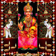 Lakshmi Temple Door Lock screen - Diwali Themes
