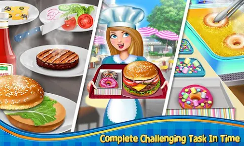 Cozinhar jogos de hambúrguer – Apps no Google Play