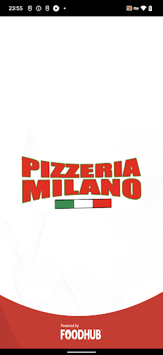 Android application Pizzeria Milano screenshort