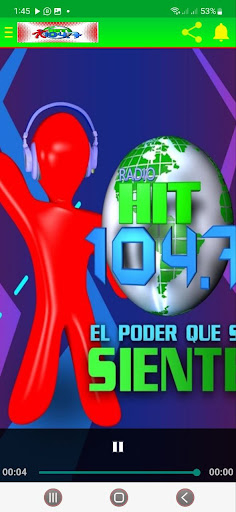 Radio Hit 104.7 Nic Screen 3