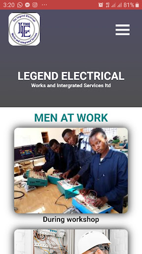 Android application Legend Electrical screenshort
