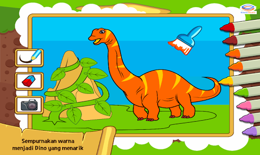 Screenshot of Marbel Mewarnai : Dinosaurus