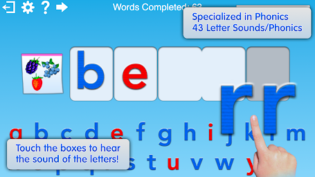 Montessori Words & Phonics - Screenshot Image