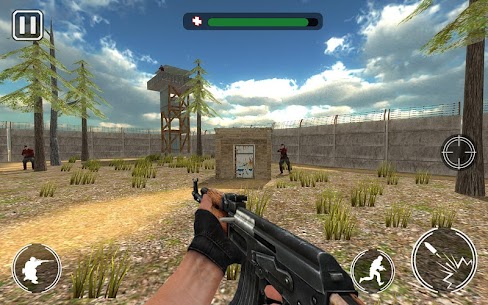 The Last Commando MOD APK -3D FPS (GOD MODE/DUMB ENEMY) 2