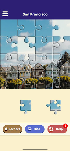 San Francisco Landmarks Puzzle Screen 2