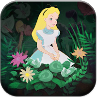 Coloring alice in wonderland