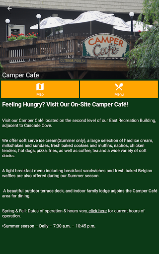 Screenshot of Lake George RV Park