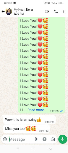 Text Repeater: Repeat Text 10K Screen 3
