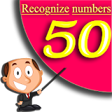 Learn to recognize numbers icon