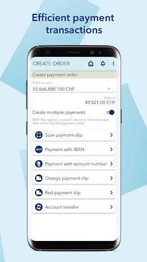 VP Bank e-banking Screen 2
