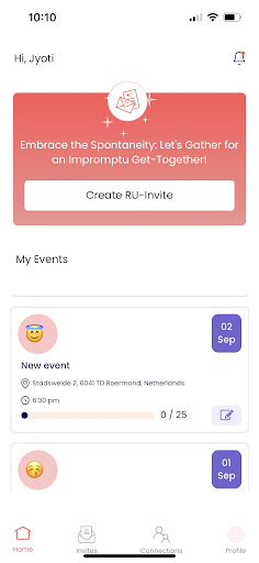 Android application RU-In screenshort