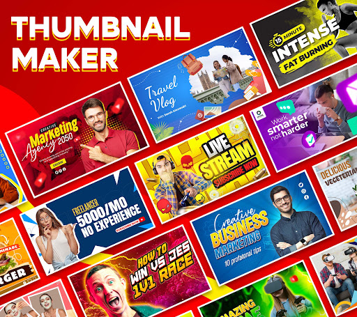 Android application Thumbnail Maker - Channel Art screenshort
