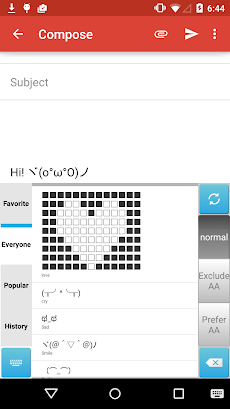 Emoticon Keyboard (with Emoji)のおすすめ画像4