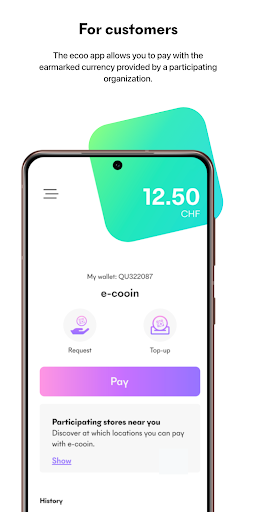 Android application ecoo screenshort