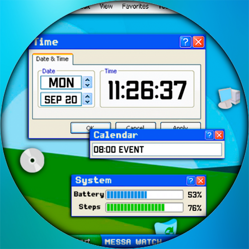 Messa Watch Face Digital Win logo
